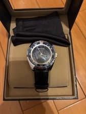 Citizen Campanola Watch Unisex Quartz 38mm Blue Dial Leather Band Used