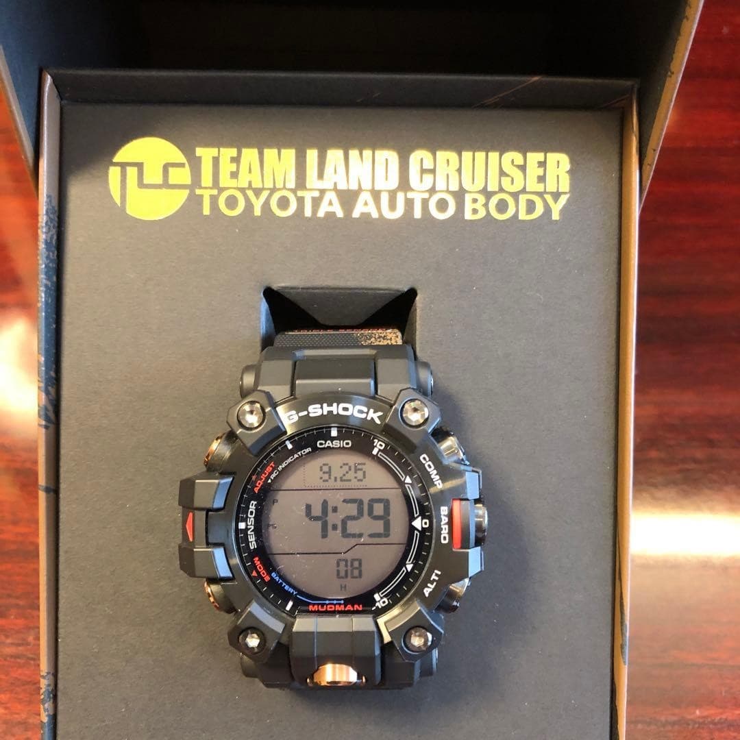 CASIO G-SHOCK MUDMAN G-9000 Team Land Cruiser Black Watch