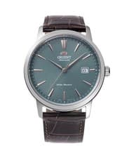 ORIENT Men Analog Automatic Casual Watch Classic Dress Green Dial Waterproof Rou
