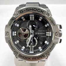 CASIO G-shock G-steel Watch Radio Solar Used SKAI-0