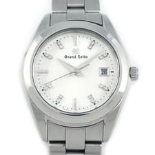 Grand Seiko STGF273-4J52-0AB0 Ladies Quartz Watch White Dial Diamond Index