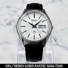 Excellent condition/Overhauled SEIKO Lord Matic 5606-7260 Automatic High