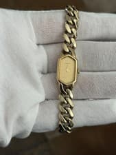 Rare Vintage Seiko 2E20-5360 Men’s Cuban Link Bracelet Dress Watch JDM 1980s