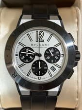 BVLGARI Diagono Magnesium Automatic Watch DG42SMCCH Chronograph 42mm