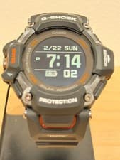 Casio G Shock GBD H2000 1AJR Solar GPS Heart Rate Watch Unisex wrist 23cm