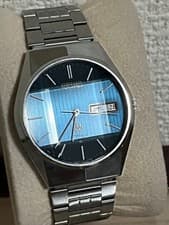SEIKO Type II Quartz Watch Blue
