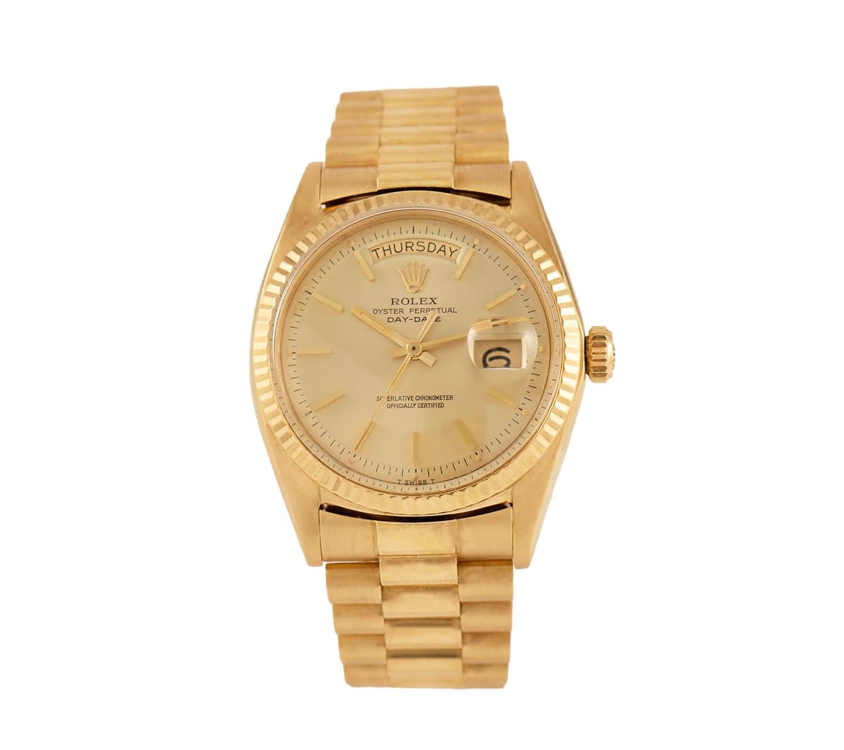 1967 Rolex Day-Date Presidential 1803, 36MM,Champagne Dial,18K Yellow Gold Watch
