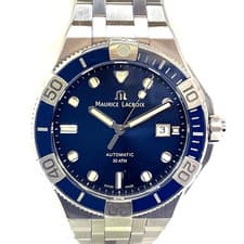 Maurice Lacroix Aikon Ventura Automatic  Ai6058 Silver Color Blue Dial SS Men'S