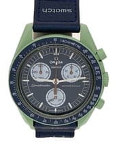 OMEGA×SWATCH MISSION ON EARTH Quartz Men's Watch From Japan G0412