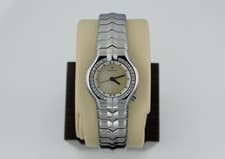 Tag Heuer WP1317.BA0751 Womens Alter Ego Watch White Pearl 30 Diamonds Silver