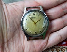 1940's DOXA Vintage Mechanical SWISS Military Wristwatch WWII