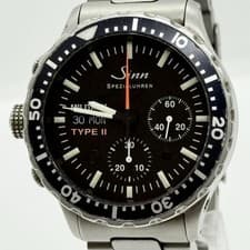 Sinn Military Type II Limited to 300 pieces in Japan 131/300 9910 Black AT Men's