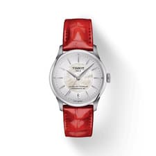 Tissot Chemin Des Tourelles Powermatic 80 Red Band Women's Watch T1392071611100