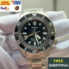 Seiko Prospex SPB383 Black '1968 Heritage' GMT Diver 42mm Watch | New in Box