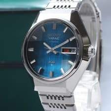 KING SEIKO VANAC 5626-723A Blue Morpho Faceted Crystal Automatic Men's 160mm