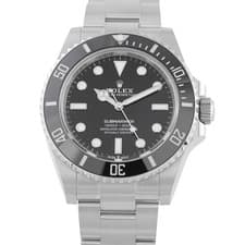 Rolex Submariner No-Date Black Dial 124060