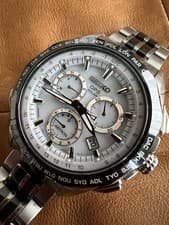 Seiko Astron 8X82-0AA0 Limited Edition Titanium Ceramic Date Solar Mens Watch