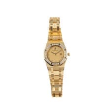 Audemars Piguet Royal Oak Vintage 6048BA 'Ladies' Yellow Gold Champagne Diamond