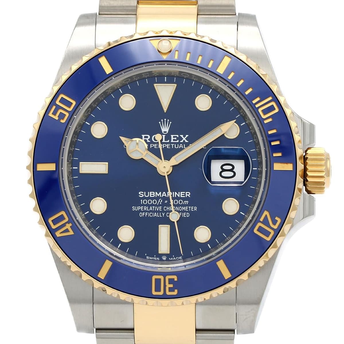 Authentic Rolex Submariner Date 126613LB SSxYG Mechanical Automatic Random N...