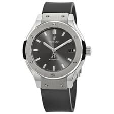 Hublot Classic Fusion Automatic Grey Dial Ladies Watch 565.NX.7071.RX