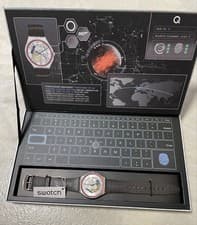 Swatch x007 Q Watch, brand new, unused, discontinued item. From Japan.