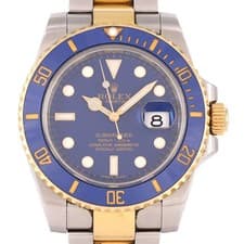 Authentic [Unserviced - Value Price] Rolex Submariner Date 116613LB SSxYG Me...