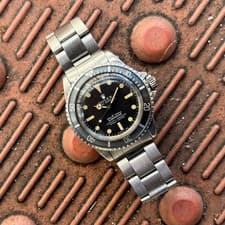 1971 Rolex Submariner 5512 Matte Black 4 Line Dial