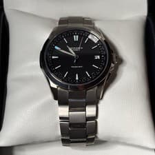 Casio Oceanus OCW-S100-1AJF Radio Solar Titanium Men's Watch Box Links Used