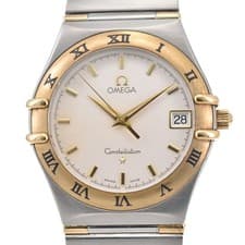 discount with paper OMEGA Constellation 1312.30 SS/K18YG Quartz Men's O#143424