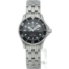 Used Box Warranty Omega Seamaster Diver 300M Quartz 28mm 8P Diamond Seamast