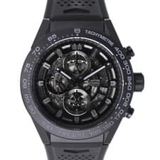 TAG HEUER CAR2A91.FT6071 Carrera Caliber Heuer 01 Black Used