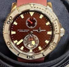 Ulysse Nardin Maxi Marine Burgundy