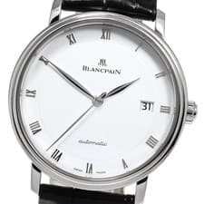 Blancpain 6223 1127 55B Villeret Ultra Slim Second Hand Date Automatic Men s  wi