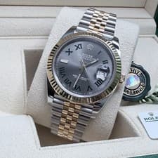 2021 Rolex Datejust 41 126333 Wimbledon Two-Tone Yellow Gold & Steel Jubilee