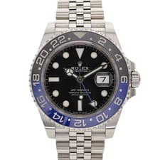 Rolex GMT Master II 126710BLNR 40mm SS Black Dial Automatic GMT Box #KN027