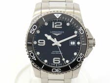 LONGINES L3.781.4.56.6 Hydro Conquest SS/Automatic men's watch Authentic