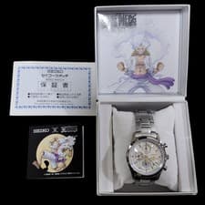 Seiko x One Piece Luffy Gear 5 Limited 5000 Nika Chronograph 7T92-HDH0 MINT Box