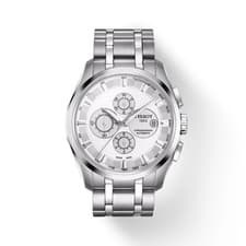 Tissot Couturier SWISS Automatic Silver Dial Stainless Mens Watch T0356271103100