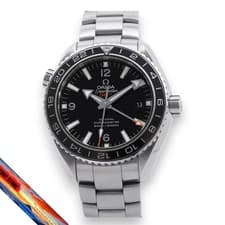 Omega Seamaster Planet Ocean 600M 43.5mm SS Black Dial Watch Model 232.30.44.22