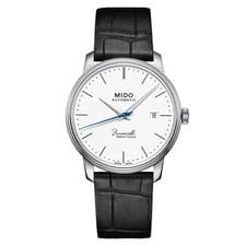 Mido Baroncelli Heritage SWISS Automatic White Dial Men's Watch M0274071601000