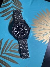 Clean! RADO Captain Cook Automatic Black Dial Men's Watch 42mm