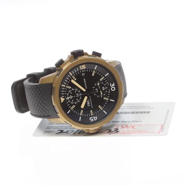 IWC AQUATIMER EXPEDITION CHARLES DARWIN IW379503 46mm Bronze Rubber #C257