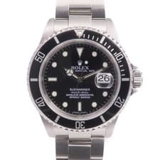 ROLEX Submariner Date 16610LN Automatic Watch Stainless Steel Black