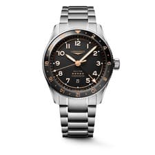 Longines Spirit Zulu Time Automatic 42 MM SS Watch L38124506