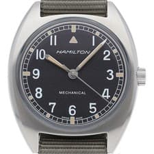 HAMILTON Khaki Pilot Aviation Pioneer Mechanical Watch H764190/H76419951 Sta...