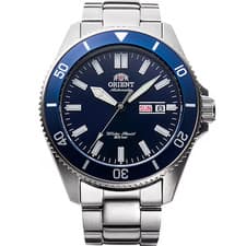 Orient RN-AA0007L Automatic Diver Style Men's Watch Blue Dial SS