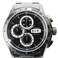 HAMILTON JAZZ MASTER Road Racing H328162 Automatic Men's Watch Chronograph Used