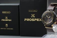 Seiko Fieldmaster United Arrows SBDJ032 Mens Watch (Glass coating little peeled)