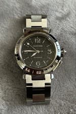 Cartier Pasha C Meridian W31079M7 Automatic Black Dial 35mm Watch Unisex