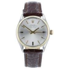 Rolex Air-King Silver Dial Stainless Steel 34mm Automatic Men’s Watch 5501